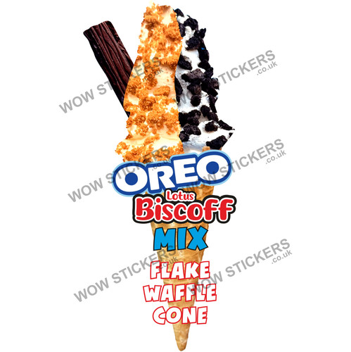 Ice cream van - ice, oreo