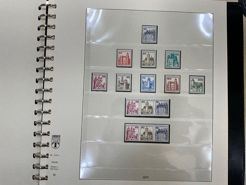 German stamps 1977 1990 - german, 1977-1990