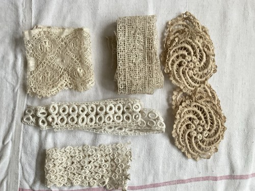 Antique laces bobbin lace - laces,