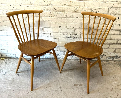 Pair mid century ercol - mid,