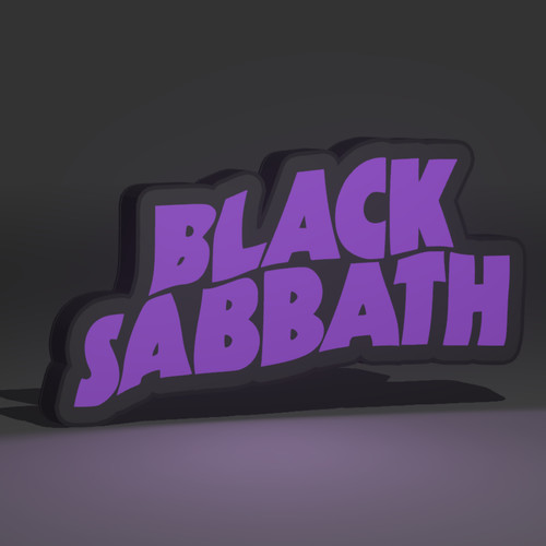 Black sabbath wall light - sabbath,