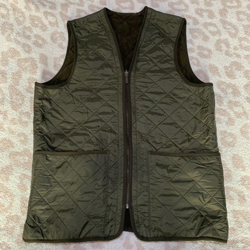 Barbour quilted vest olive - barbour,