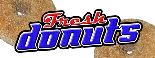 Donuts decal sticker - decal, hot