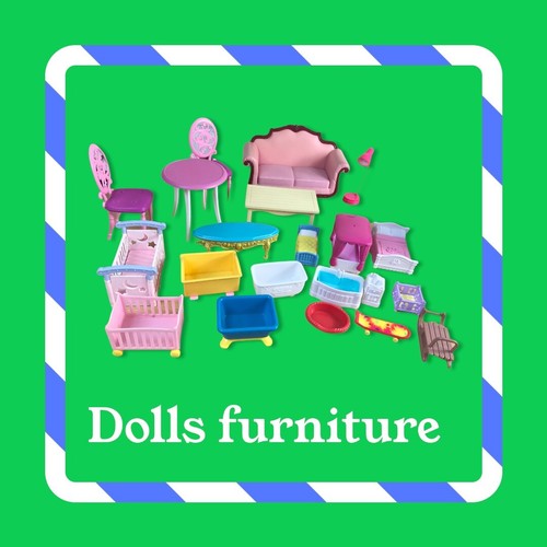 Vintage dolls furniture bundle - dolls,