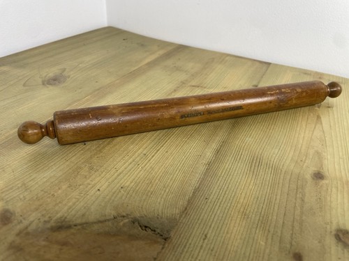 Antique treen pencil case - antique,