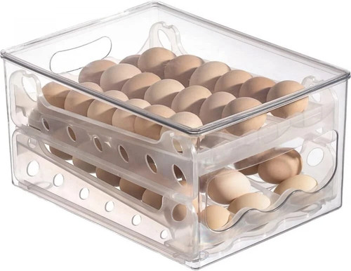 Plastic egg dispenser - egg, fridge