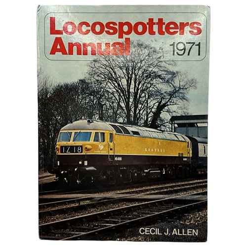 Locospotters annual 1971 cecil - locospotters,