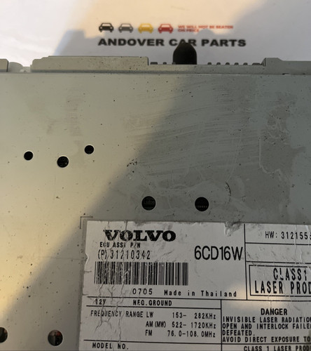 2008 volvo c70 radio - radio, cd