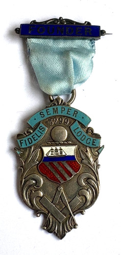 Masonic founder jewel semper - masonic,