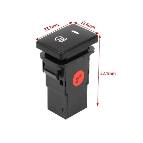 12v rear fog - 12v, switch