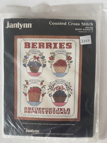 Janlynn counted cross stitch - janlynn,