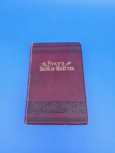 The book martyrs a - martyrs,