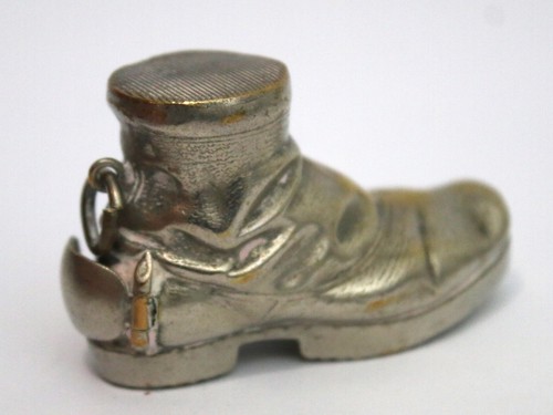 Antique novelty boot vesta - novelty,