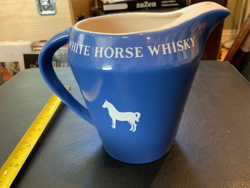 Vintage white horse - vintage,
