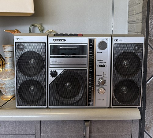 1980s sanyo m9818 cassette - 1980s,