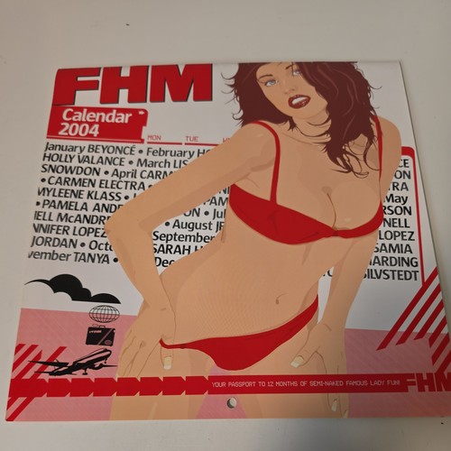 Fhm magazine calendar - calendar, 2004