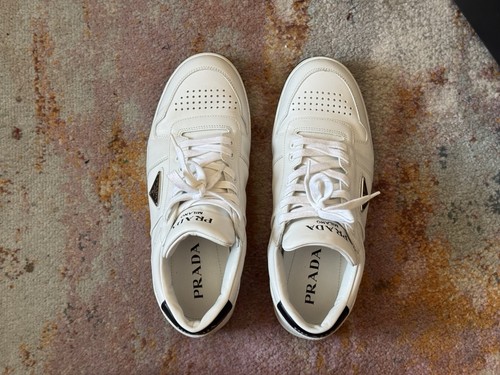 Prada downtown trainers white - downtown,