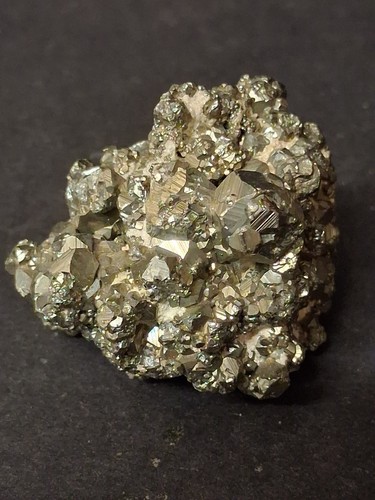 Pyrite crystal cluster - pyrite, cluster,