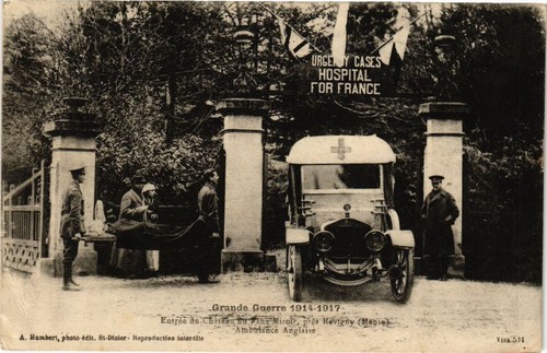 Old postcard entrance - , the