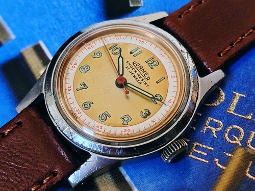 Roamer watch vintage military - roamer,