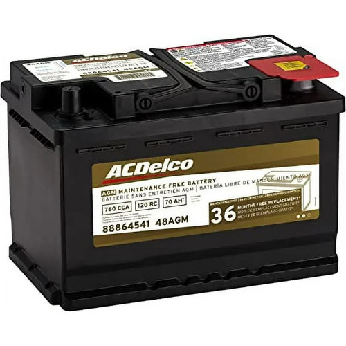 Acdelco 48agm vehicle battery - acdelco,