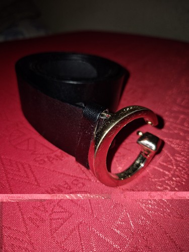 Gucci black leather belt 38 - black, 32-38