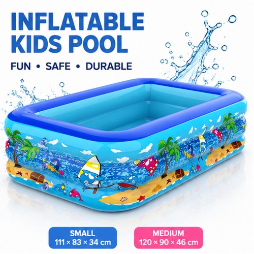 Kids inflatable swimming pool - swimming,