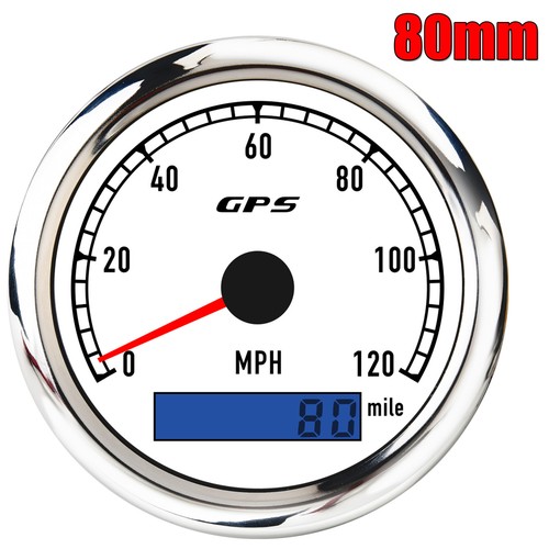 80mm gps speedometer 120mph - speedometer, 0-120mph