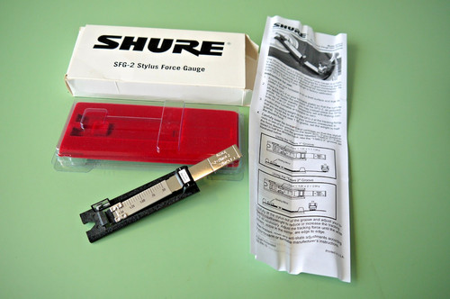 Shure sfg stylus tracking - stylus,