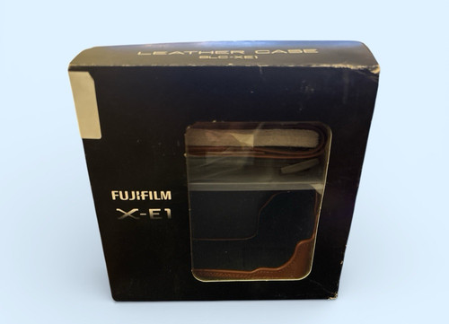 Leather camera bottom - leather, case