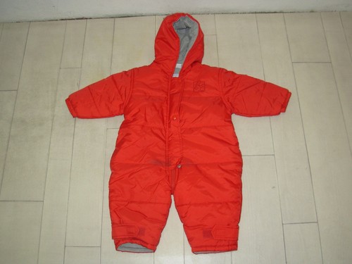 Kiabi red down suit - red, 18