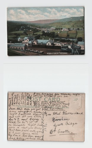 Postcard middleton in - -,