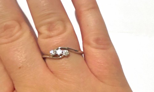 Shining diamonds 18ct white - shining,