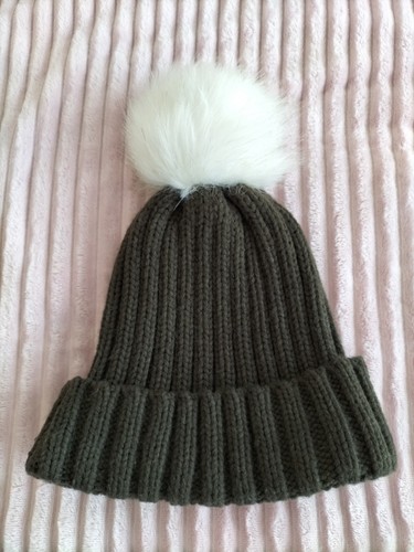 Quiz khaki green knitted