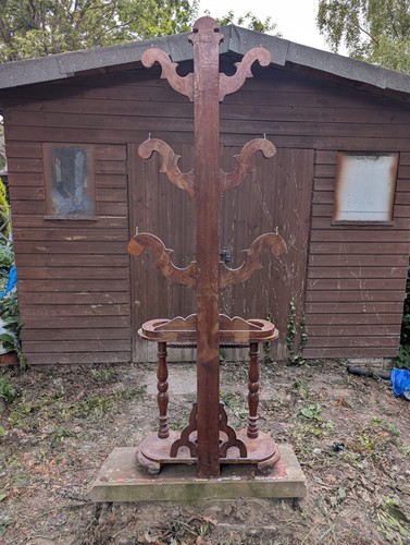 Coat stand wood 1930 - stand., wood,