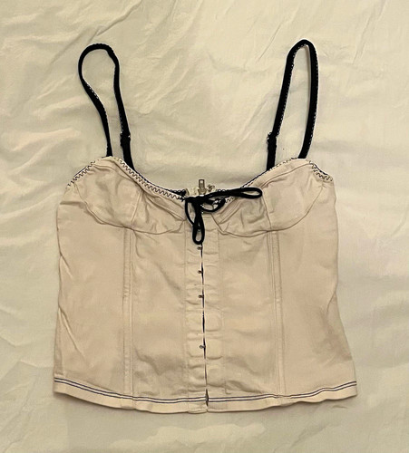 White fox corset - white,