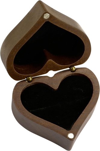 Wooden ring box engagement - ring, box,