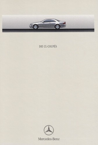 Mercedes coupe class - cl, c215