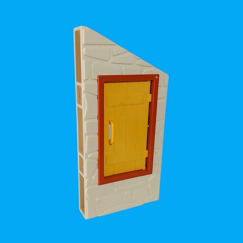 Playmobil wall with window - with,