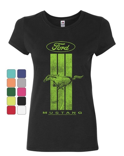 Ford mustang green - mustang, stripe