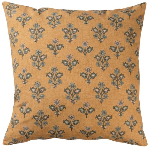 Jaipur ochre yellow linen - ochre,