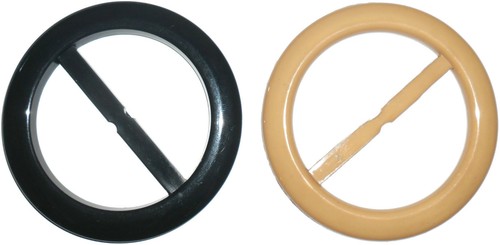 50mm plastic circular - circular, buckles