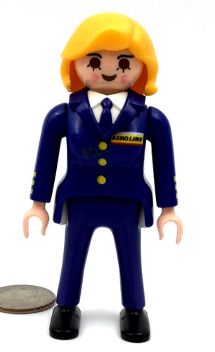 Playmobil woman pilot - playmobil,