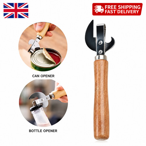 Manual wooden handle can - handle,