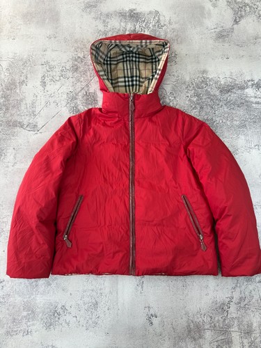 Burberry blue label puffer - burberry,