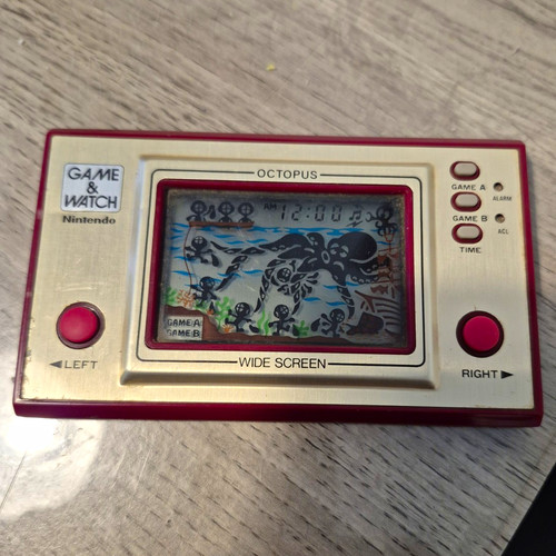 Nintendo game watch - &, octopus