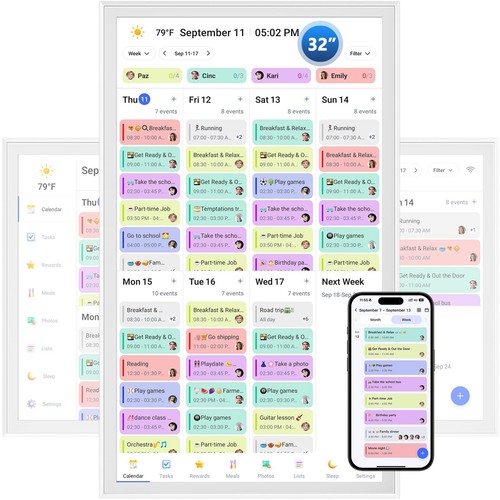 Inch digital calendar - inch,