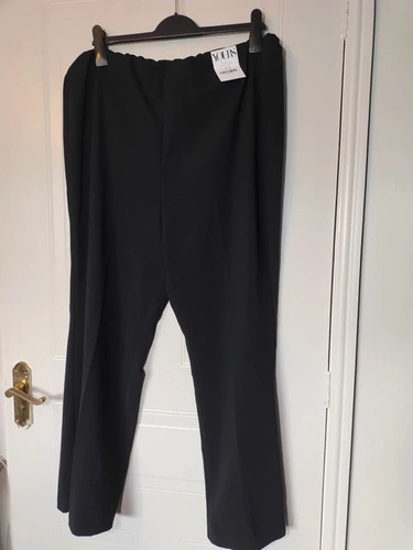 Yours stretch bootcut trousers - stretch,