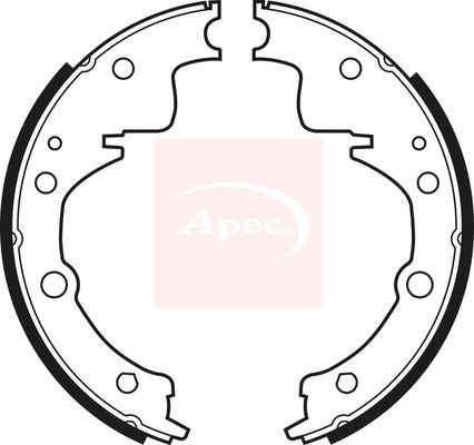 Apec shu383 brake - apec, set
