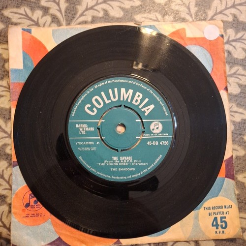 The shadows savage 45 - "the, savage"